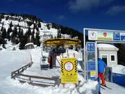 3 Sassi-Monte Coston - 2er Sesselbahn fix geklemmt