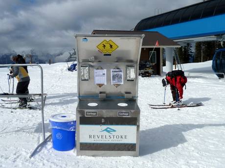 Kootenay Rockies: Sauberkeit der Skigebiete – Sauberkeit Revelstoke Mountain Resort