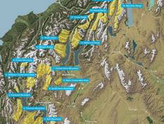 Pistenplan Southern Lakes