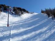 Schwere Piste Sattelhorn