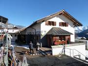 Restaurant Curtginet an der Talstation in Waltensburg