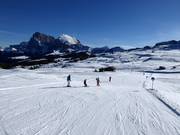 Leichte Piste zur Sesselbahn Paradiso