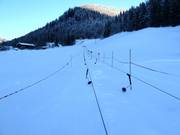 Übungslift Topolino I - Seillift/Babylift mit niederer Seilführung