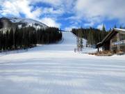 Die Abfahrt Whoop-Up von unten