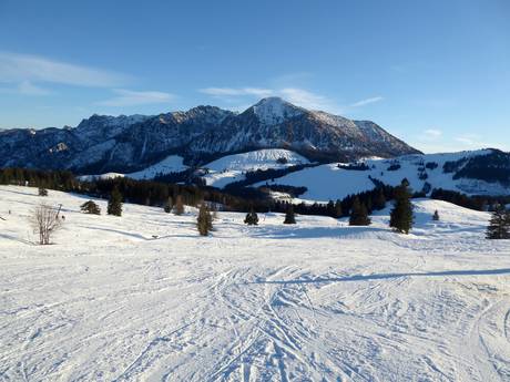 Salzkammergut-Berge: Größe der Skigebiete – Größe Postalm am Wolfgangsee
