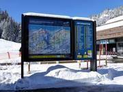 Informationstafel an der Talstation