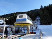 Campo scuola Rindole-Dos de Lava - 4er Sesselbahn fix geklemmt