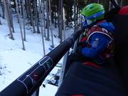 Kindersicherung an der 6er-Sesselbahn Wastenegg