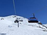 Gampenbahn - 6er Hochgeschwindigkeits-Sesselbahn (kuppelbar) mit Abdeckhauben und Sitzheizung