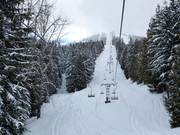 Red Chair - 2er Sesselbahn fix geklemmt