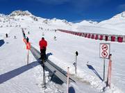 Anfängerareal Nalunsin (Motta Naluns - Bergstation Gondel Scuol)