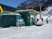 Kassenbereich und sanitären Anlagen am Sonnenhang Sunracer