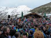 Die legendäre Season-End-Party in Saas-Fee