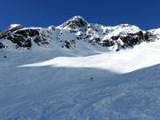 Ungesicherter freier Skiraum