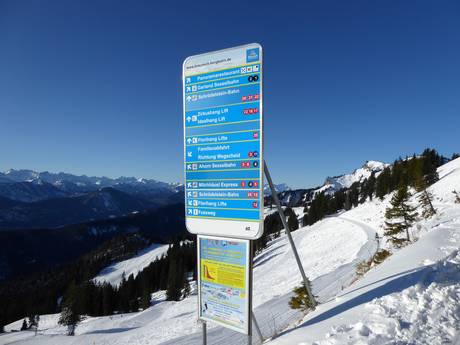 Bayerische Voralpen: Orientierung in Skigebieten – Orientierung Brauneck – Lenggries/Wegscheid