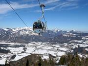 Hochkössenbahn (Unterberghornbahn) - 6er Gondelbahn (Ein-Seil-Umlaufbahn)