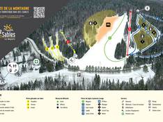 Pistenplan Baie des Sables