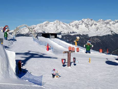 Familienskigebiete Gadertal – Familien und Kinder Kronplatz (Plan de Corones)
