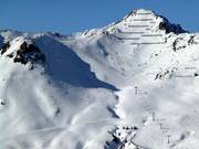 Weites Freeridegelände am Hochhörndl in Fieberbrunn