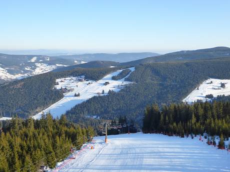 Riesengebirge (Krkonoše/Karkonosze): Testberichte von Skigebieten – Testbericht Pec pod Sněžkou (Petzer)