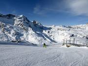 Piste Rotenboden am Gornergrat