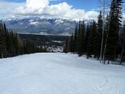 Abfahrt Kicking Horse