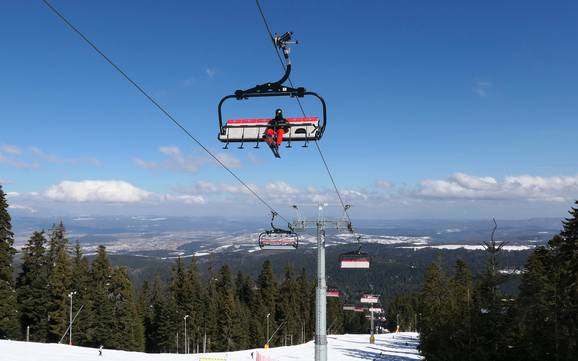 Rila-Gebirge: beste Skilifte – Lifte/Bahnen Borovets