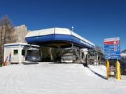 Pian Pecei - Pra Martin - 4er Hochgeschwindigkeits-Sesselbahn (kuppelbar) mit Abdeckhauben