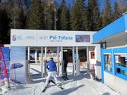 Informationen beim Einstieg an den Sesselbahnen