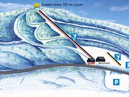Skigebiet Święta Góra – Lubawka