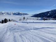 Leichte Piste am Maisilift