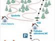 Pistenplan vom Skigebiet Kamenec – Teplice nad Metují
