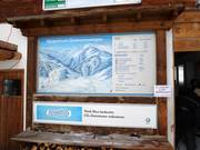 Pistenpanorama an der Talstation