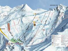 Pistenplan Le Lys – Cauterets
