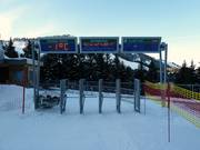 Digitale Anzeigen am Einstieg