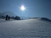 Auch im Snowpark ist alles glatt
