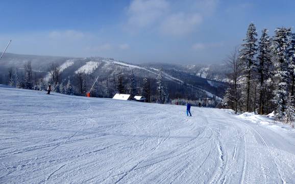 Skigebiete für Anfänger in den Schlesischen Beskiden – Anfänger Szczyrk Mountain Resort