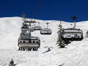 Möserbahn - 6er Hochgeschwindigkeits-Sesselbahn (kuppelbar) mit Abdeckhauben