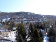 Zu den Appartements führen Pisten