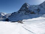 Blick vom Lauberhorn zur Kleinen Scheidegg