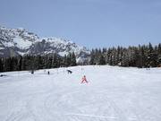 Leichte Piste am Drachenlift