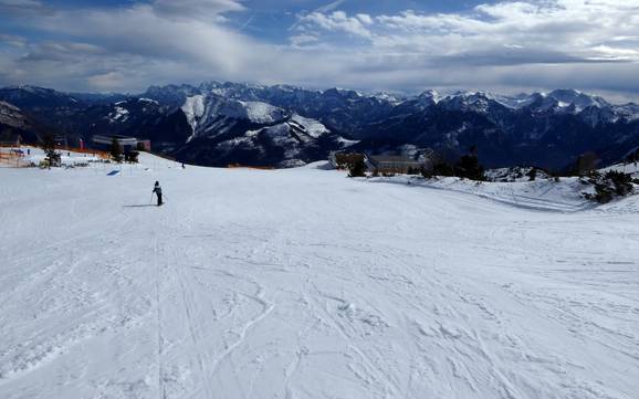 Skigebiete für Anfänger in den Salzkammergut-Bergen – Anfänger Feuerkogel – Ebensee