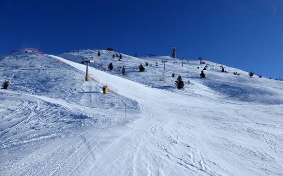 Skifahren bei Trient (Trento)