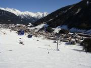 Blick auf St. Anton am Arlberg