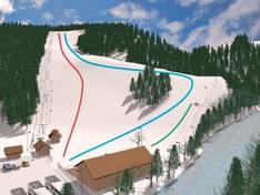 Pistenplan Polaczkówka – Rabka-Zdroj