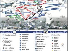Pistenplan Lago Hermoso