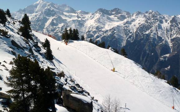 Höchste Talstation im Mattertal – Skigebiet Grächen