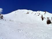 Extrem schwere Abfahrten vom Polar Peak