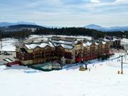 Blick auf die Trickle Creek Lodge