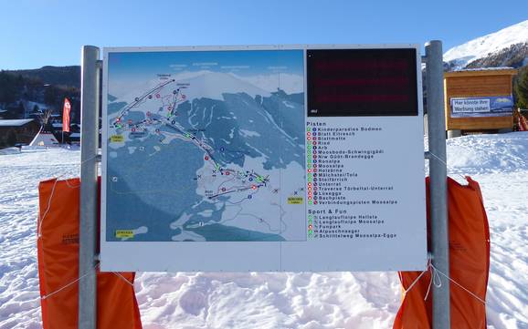 Vispertal: Orientierung in Skigebieten – Orientierung Bürchen/Törbel – Moosalp